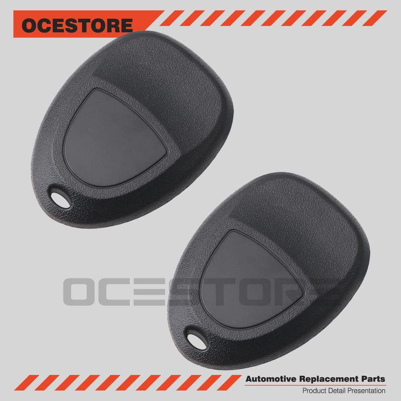 OCESTORE 2Pcs Car Key Fob Keyless Entry Remote KOBGT04A 5-btn Compatible with Lacrosse Cobalt Malibu G5 G6 Grand Prix Aura Sky 22733524