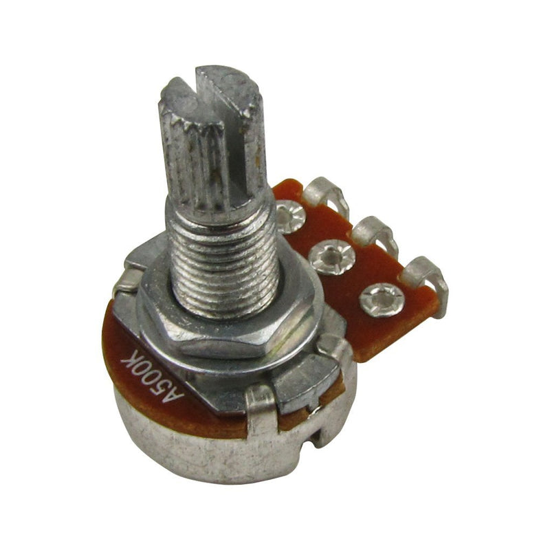 Musiclily Metric Mini 18mm Split Shaft Pots A500K Guitar Potentiometers (2 Pieces)