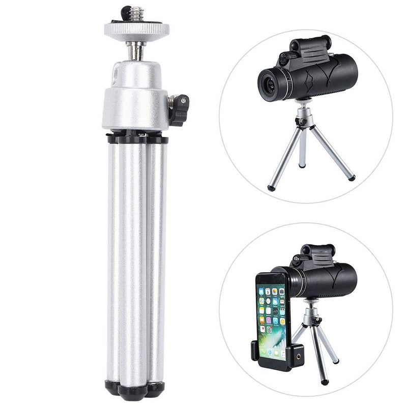 Leftwei 【𝐄𝐚𝐬𝐭𝐞𝐫 𝐏𝐫𝐨𝐦𝐨𝐭𝐢𝐨𝐧 Aluminium Alloy Camera Tripod Telescope Tripod, 3PCS Mini Telescope Tripod, Home Travel Mountaineering for Outdoor