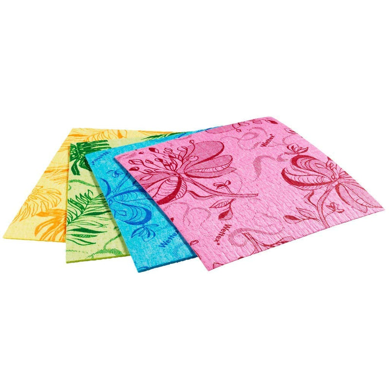 Wettex The Original 10-Pack Swedish Superabsorbent Dishcloth Pink, Blue, Yellow and Green