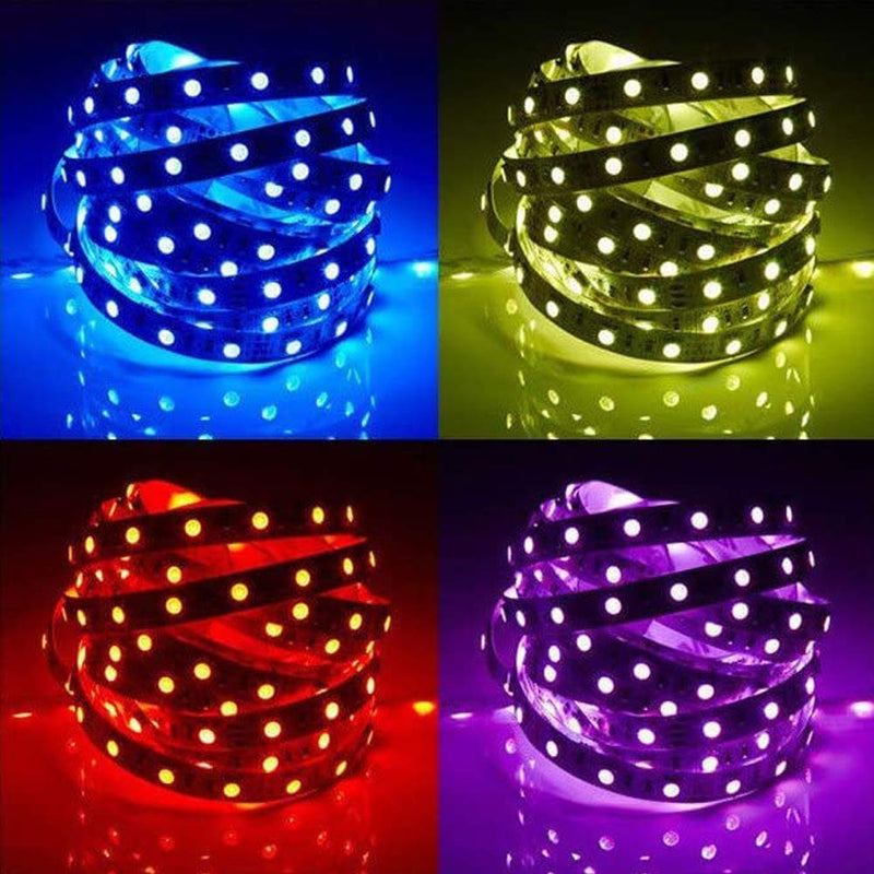 [AUSTRALIA] - Gotus LED Strip Lights 32.8ft Led Lights Smart Color Changing Rope Lights 32.8ft/10M SMD 5050 RGB Light Strips with Bluetooth Controller Sync to Music Apply for TV Bedroom and Home Decoration 
