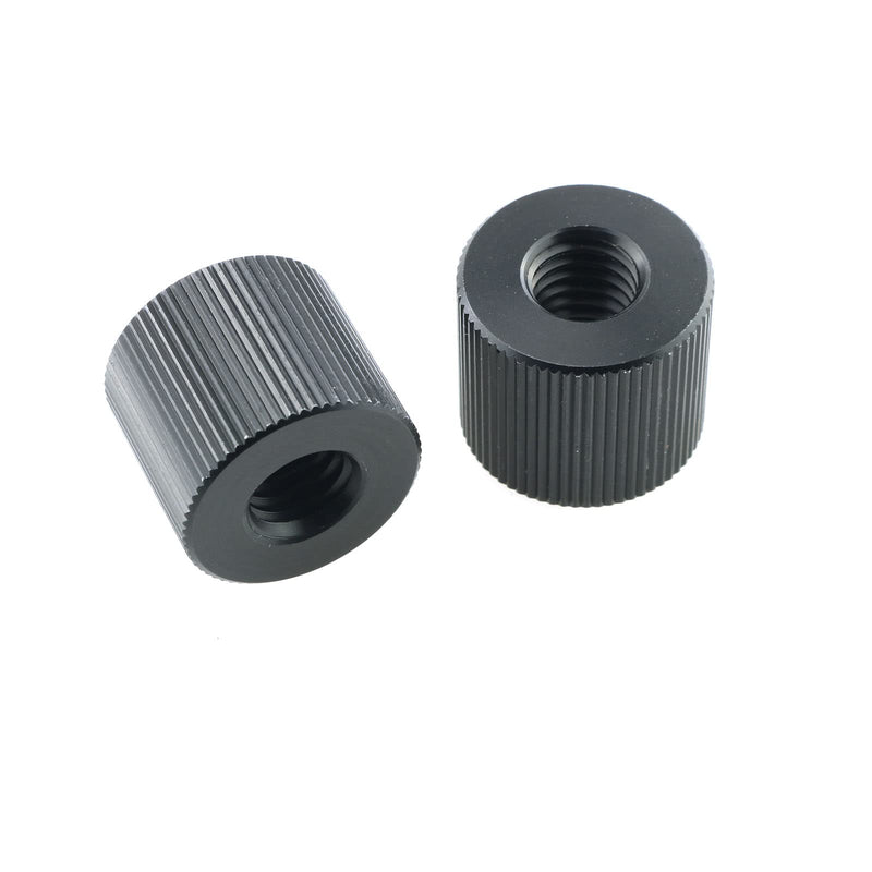 E-outstanding 2Pcs 3/8 inch 16 Thread Tripod Nut Connection Mounts Nuts for Articulating Magic Arms Tripod Rigs Replacement