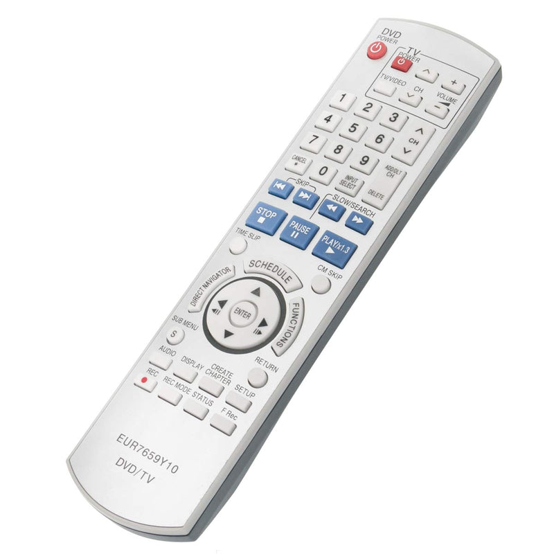 EUR7659Y10 Replacement Remote Control Applicable for Panasonic DVD Recorder DMR-ES25 DMR-ES15 DMR-ES15P DMR-ES15PC DMR-ES15S