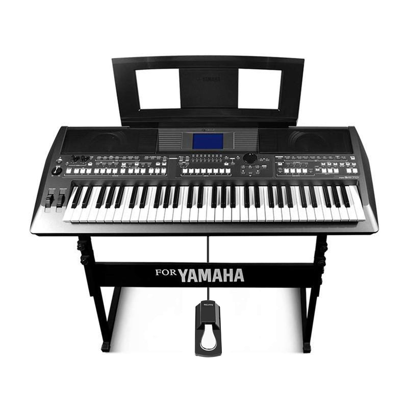 Universal Sustain Pedal,Piona Keyboard Pedal Compatible with Electronic Keyboards Yamaha,Roland,Casio,Korg,Behringer,Moog,Korg etc
