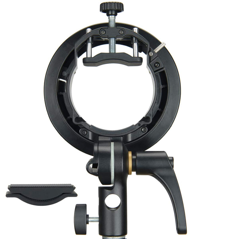 [AUSTRALIA] - Godox S2 Bowens Mount S-Type Flash Bracket with E Speedlite Holder for Godox V1 V860II AD200 AD200Pro AD400Pro TT350 TT685 Speedlite Strobe Flash 