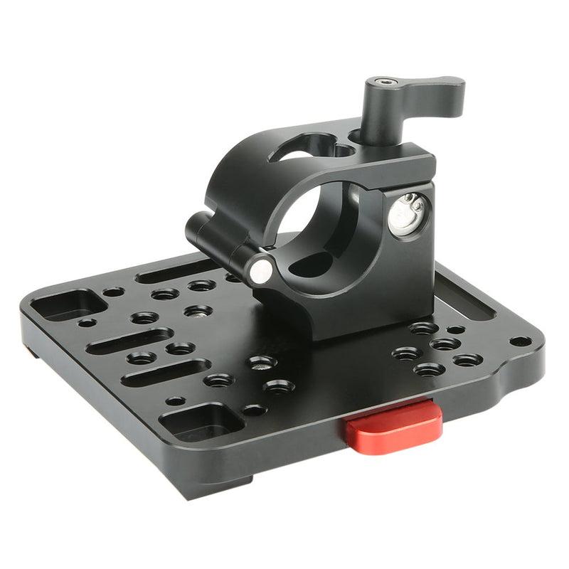 NICEYRIG V Lock Quick Release Plate with 25mm Rod Clamp, Compatible with DJI Ronin M MX Gimbal