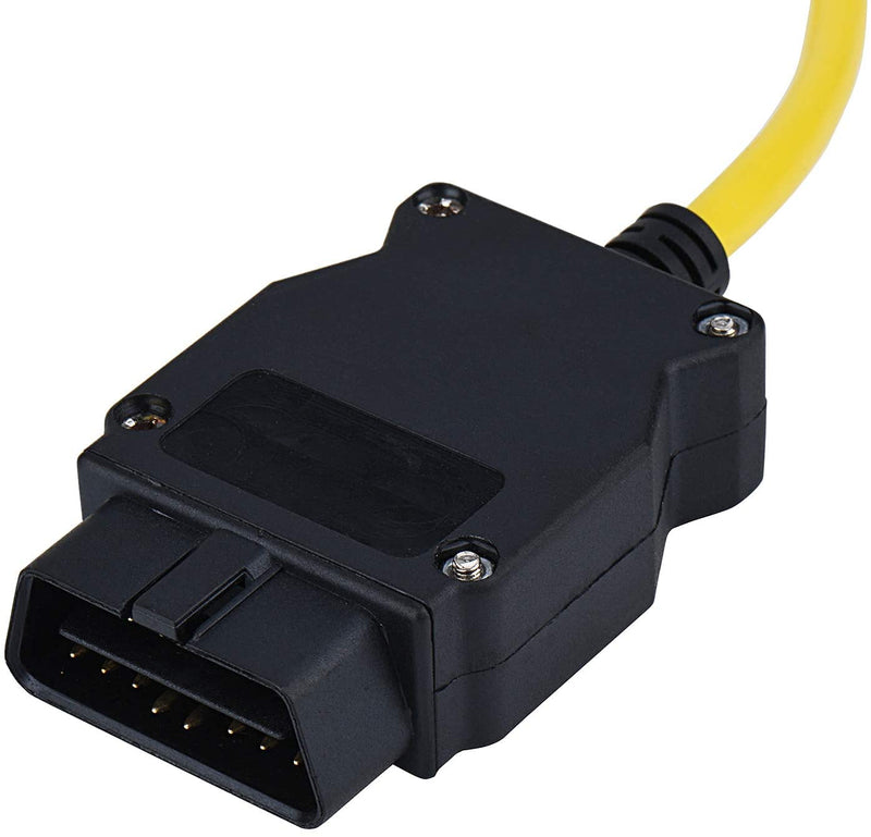 [AUSTRALIA] - Lightning to OBD2 2 in 1 Phone to OBD2,ENET Rj45 Cable ethernet Connector Tools to OBD Interface Cable Coding F-Series 10/100Mbps High Speed,Plug and Play[Silver] Silver 