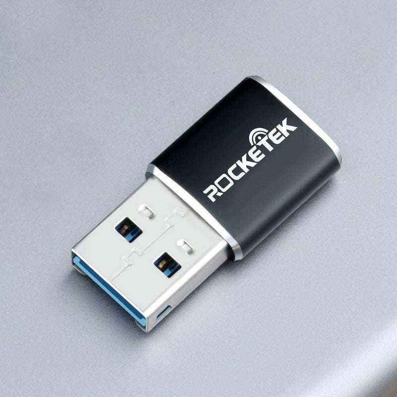 Rocketek Aluminum USB 3.0 Portable Memory Card Reader Adapter for Micro SD Card/TF Card Reader Adapter