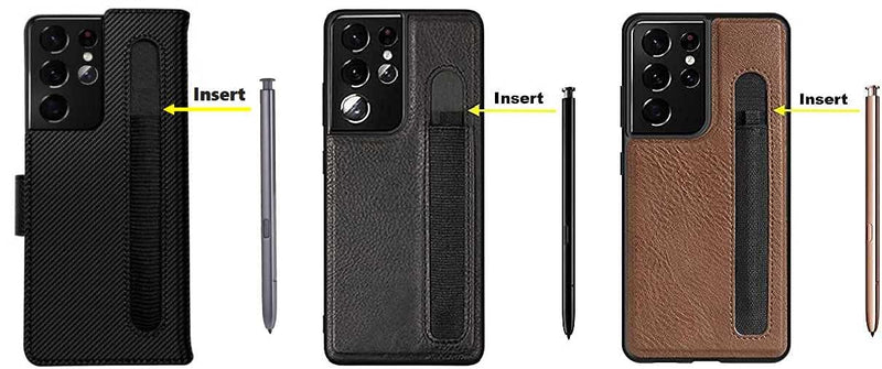 S21 Ultra Pen Replacement for Samsung Galaxy S21 Ultra Phone Case with S Pen Holder , Galaxy Note 20 Touch Stylus S Pen +Tips/Nibs (Only Pen+Tips/Black)