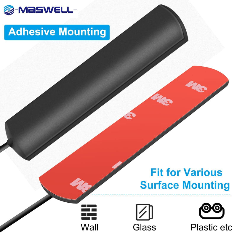 [AUSTRALIA] - Maswell 5G NR Antenna Adhesive Patch for 4G LTE 3G and WiFi 600-4900MHz Adhesive Mount 