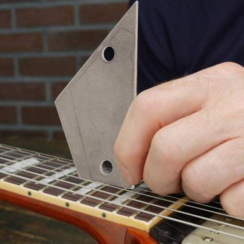 [AUSTRALIA] - Guitar Repairing Tools Kit with Fret Grinding File Rocker Leveling Tool Fretboard Guards Sanding Paper 