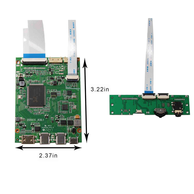 VSDISPLAY 9.7 Inch IPS LCD Screen 2048x1536 9.7'' LP097QX1/LTL097QL01/HQ097QX1 with Type-C Mini HD-MI LCD Controller Board VS-RTD2556HC-V2 9.7'' LCD with type-c mini HD-MI board VS-RTD2556HC-V2