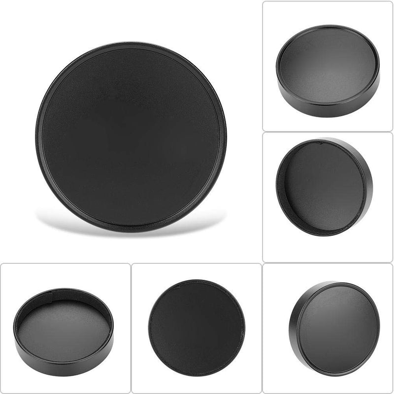 Acouto 36mm Lens Metal Front Cap for Leica Cameras, Professional Front Lens Cover Photography Accessories (Black) Black