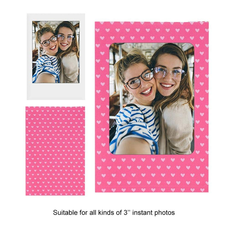 Polaroid Film-Acouto Photo Sticker, 3Inch Colorful Instant Films Sticker 20PCS Photo Printer Decoration Stickers with Adhesive Sticker Easy to Use and Stick #1