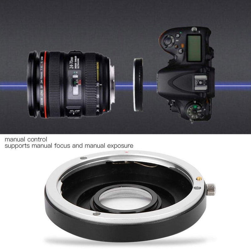 Serounder EF-AI Manual Focus Lens Adapter Ring for Canon EOS Lens to Fit for Nikon AI F Mount SLR Camera Lens Converter