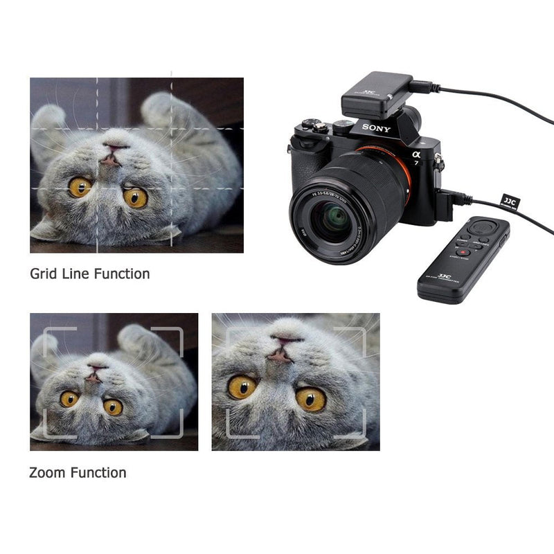 [AUSTRALIA] - Wireless Remote Shutter Release Control Fit for Sony A6500 A6400 A6300 A6000 A1 ZV-1 A7R IV III A7S III A7 III A9 II FDR-AX33 AX100 AX700 HDR-CX405 CX440 CX455 CX900 Replace Sony RMT-VP1K RM-VPR1 