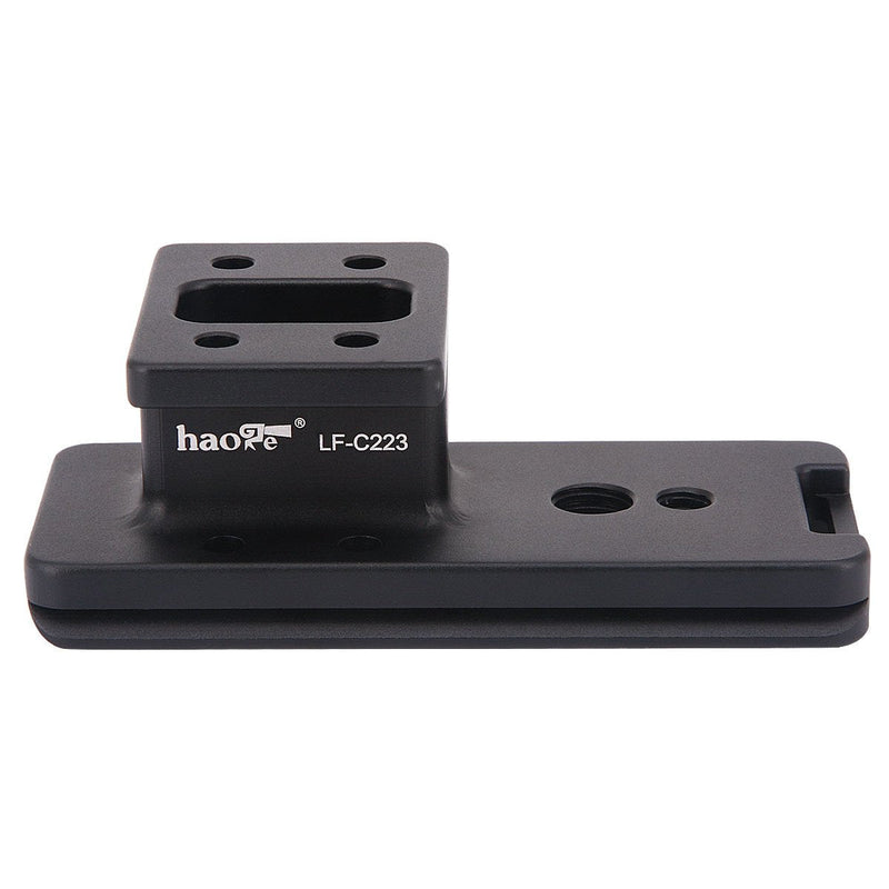 Haoge LF-C223 Lens Collar Replacement Foot Tripod Mount Ring for Canon EF 300mm f2.8L is II USM and EF 400mm f4 DO is II USM Lens Built-in Arca Type Quick Release Plate