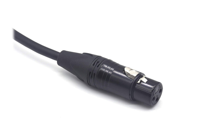 [AUSTRALIA] - Devinal XLR Female to 1/4 Mono Microphone Cable, Unbalanced 6.35mm TS Jack to XLR Audio Cord, Female XLR to Quarter inch Interconnect Mic Adapter Connector Wire 10 Feet 10 FT 