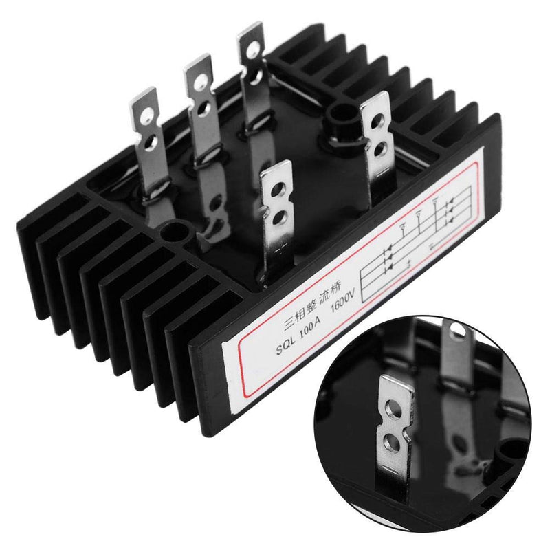 Acogedor Bridge Rectifier, Three Phase Diode Bridge Rectifier, SQL100A 1600V Three Phase Diode Bridge Rectifier AC to DC