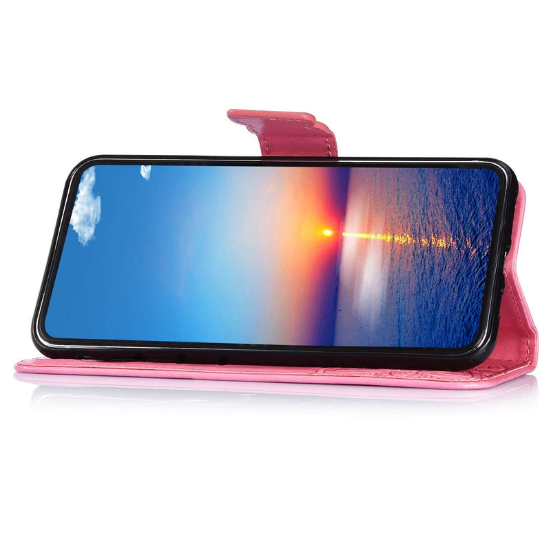 Saceebe Compatible with Case Cover Huawei P Smart 2019 Pink