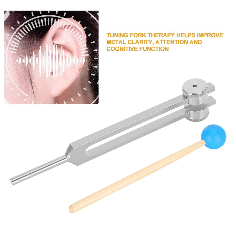 Tuning Fork, 111Hz Aluminum Meditation Acupoint Massage Yoga Tuning Fork Set With Hammer And Storage Bag (#2) #2