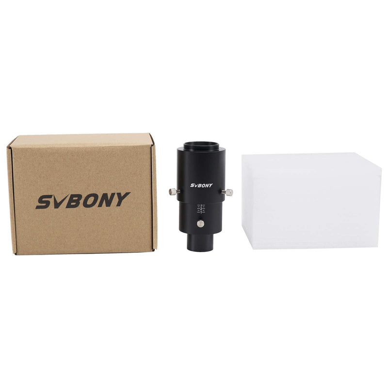 SVBONY SV187 Variable Universal Camera Adapter, Support Max 46mm Outside Diameter Eyepiece, for Canon SLR DSLR Camera and Eyepiece Projection Photography with T-Ring