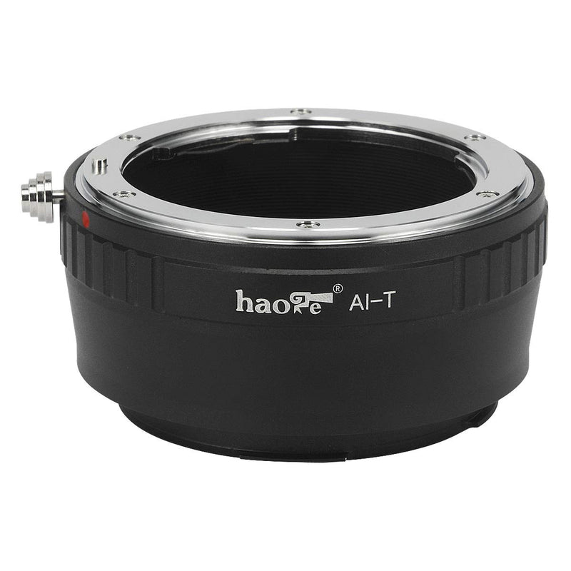 Haoge Manual Lens Mount Adapter for Nikon Nikkor F/AI/AIS/D Lens to Leica L Mount Camera Such as T, Typ 701, Typ701, TL, TL2, CL (2017), SL, Typ 601, Typ601