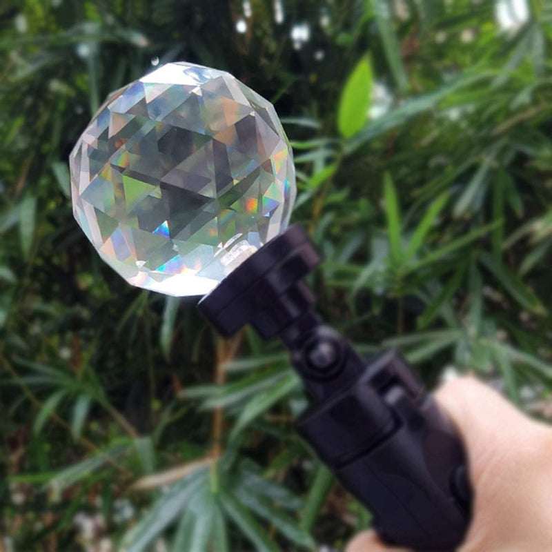 Selens Photo Photography Prism with Female 1/4 Inch, Professional Crystal Glass Ball Create Light Rainbow Effect for Camera Lens, for Photographer (60mm /2.4 Inch) Sphere prism