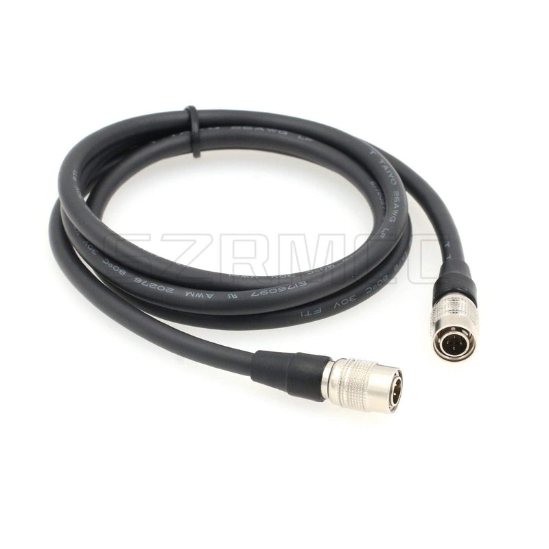 SZRMCC Hirose 4 Pin Male to Hirose 4 Pin Male Power Cable for Sony Arri Camera to Zaxcom Sound Devices Zoom F4 F8