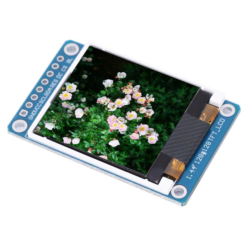 1.44Inch TFT Display Module LCD Display Screen 128RGB x 128 Resolution Serial Peripheral Interface for Arduino