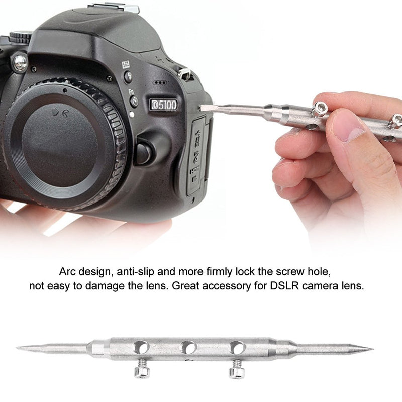 Acouto Camera Spanner, Professional Spanner Wrench Repair Maintanance Tools for DSLR Camera Lens