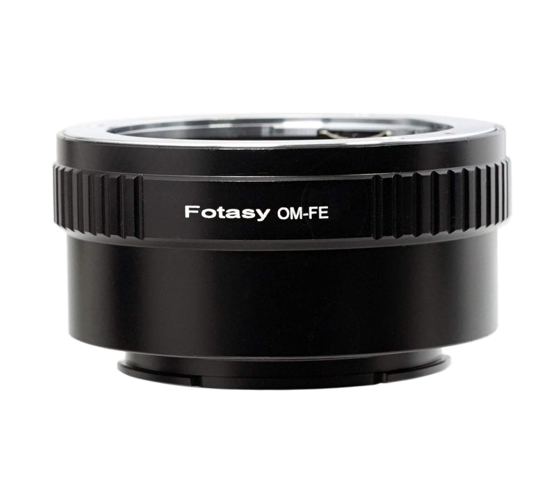 Fotasy Olympus OM Lens to Sony FE Mount Adapter, OM Lens to Sony FE Adapter, OM Adapter FE Mount, fit Sony a7 II a7 III a7R a7R II a7R III a7S a7S II a7S III a9 a7R IV a6600 a6500 a6400 a6300 a6100, FEOM