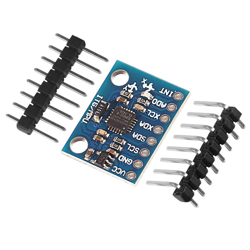 ALMOCN 3PCS GY-521 MPU-6050 MPU6050 Module 3 Axis Accelerometer 6 DOF 6-axis Gyroscope Sensor Module 16 Bit AD Converter Data Output IIC I2C for Arduino