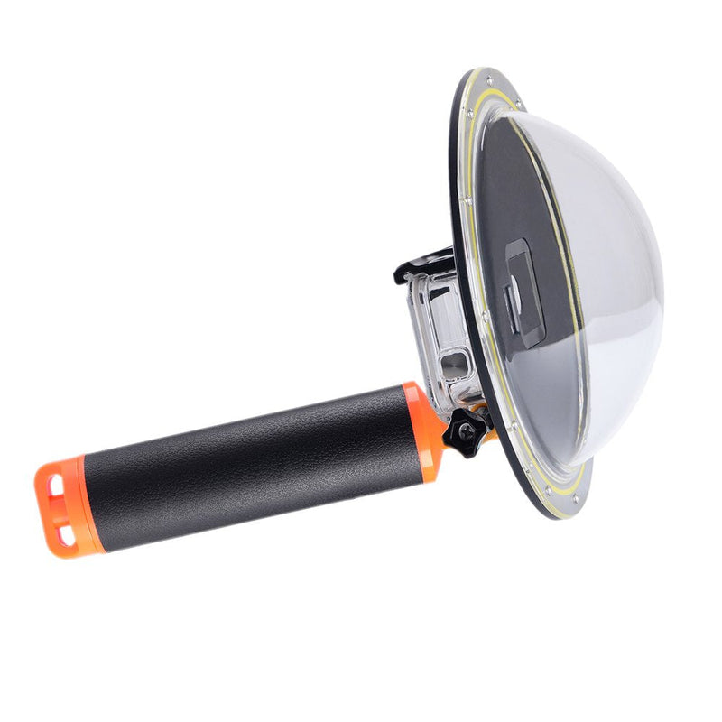 [AUSTRALIA] - Suptig Dome Port Lens Compatible for GoPro Hero 7 Black Hero 6 Black Hero 5 with Waterproof Housing Case and Handheld Floating Bar Diving Snorkeling Underwater Photography 