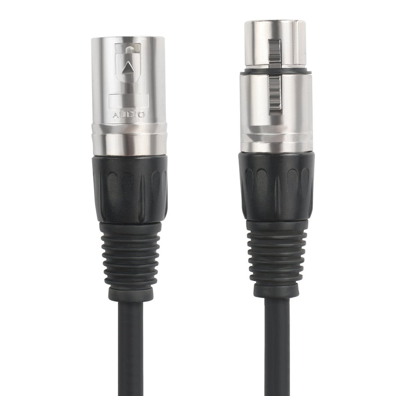 [AUSTRALIA] - Postta XLR Microphone Cable (15 Feet) Male to Female 15FT 1 Pack 