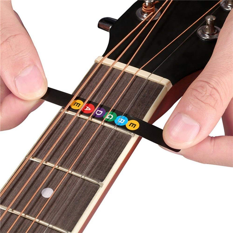 RS Glove for Electric Guitar Beginner Train Note Sticker and 1st/2nd String 9-11