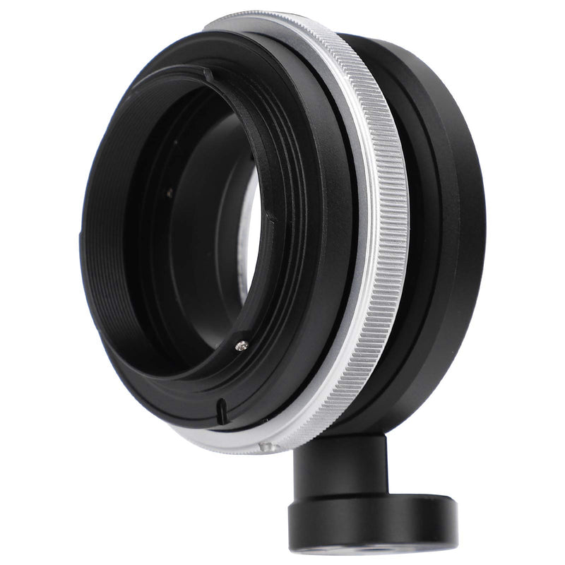 DAUERHAFT 360° Rotate Tilt Shift Adapter Ring,for So-ny E Mount A7 Mirrorless Camera Spraying Matte Surface