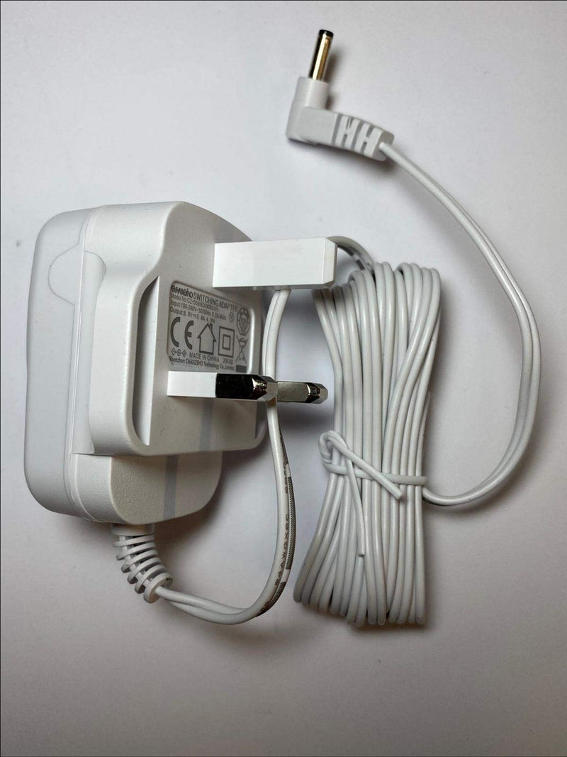 Replacement White 6V AC-DC Adapter Charger for MBP36S Baby Monitor Parents Unit