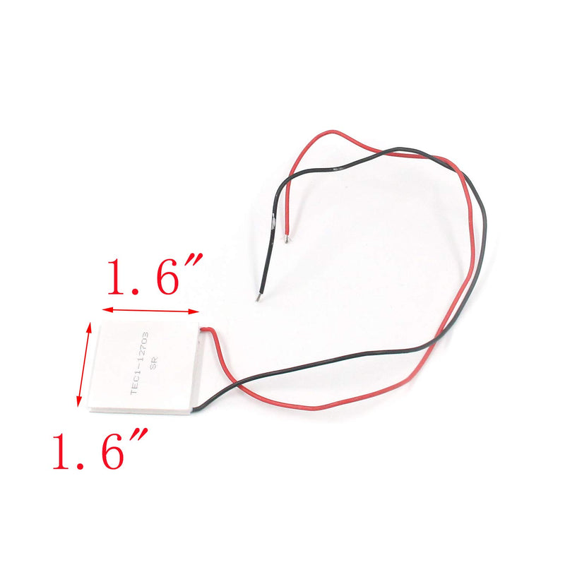 MY MIRONEY TEC1-12703 Thermoelectric Cooler Cooling Plate Module 3A 12 Volt 27 Watt Heatsink Semiconductor Refrigeration Tablets