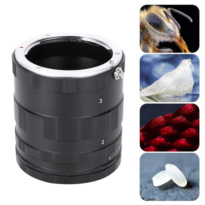 Manual Focusing Macro Extension Tube, Close-Up Lens Adapter Ring for Sony E Mount NEX Camera Lens A7 A7R A7S NEX-7 6 5T 5C 5R 5N F3 C3 3 A6000 A5100 A5000