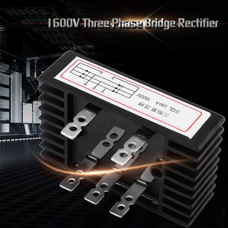 Acogedor Bridge Rectifier, Three Phase Diode Bridge Rectifier, SQL100A 1600V Three Phase Diode Bridge Rectifier AC to DC
