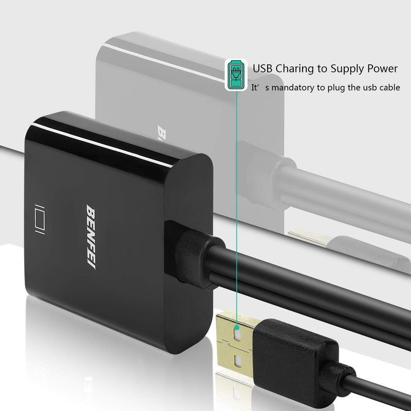 [AUSTRALIA] - HDMI to DisplayPort, Benfei HDMI to DisplayPort Adapter Compatible with Laptop, Xbox 360 One, PS4 PS3 HDMI HDMI Device 