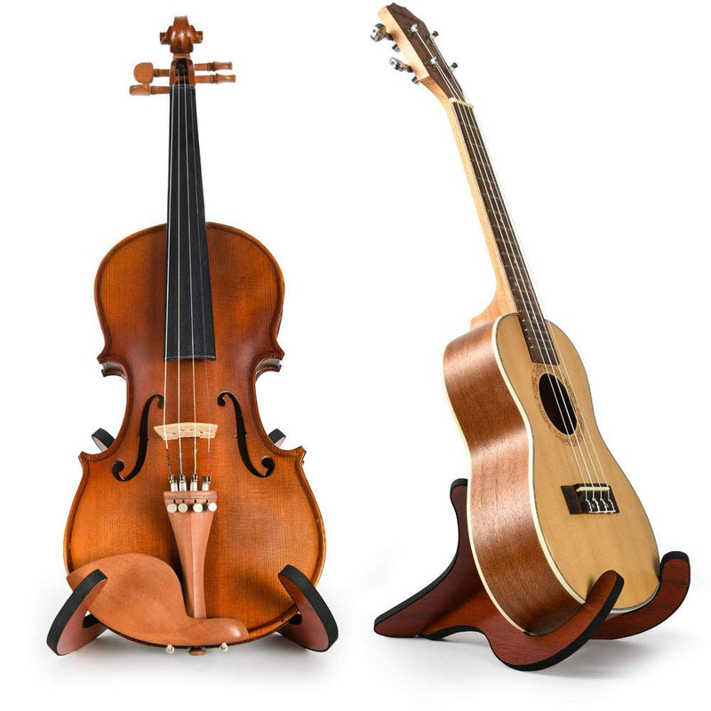 Ukulele Stand,Wooden Ukulele Showing Stand,Folding Portable Stand for Mandolins and Violins