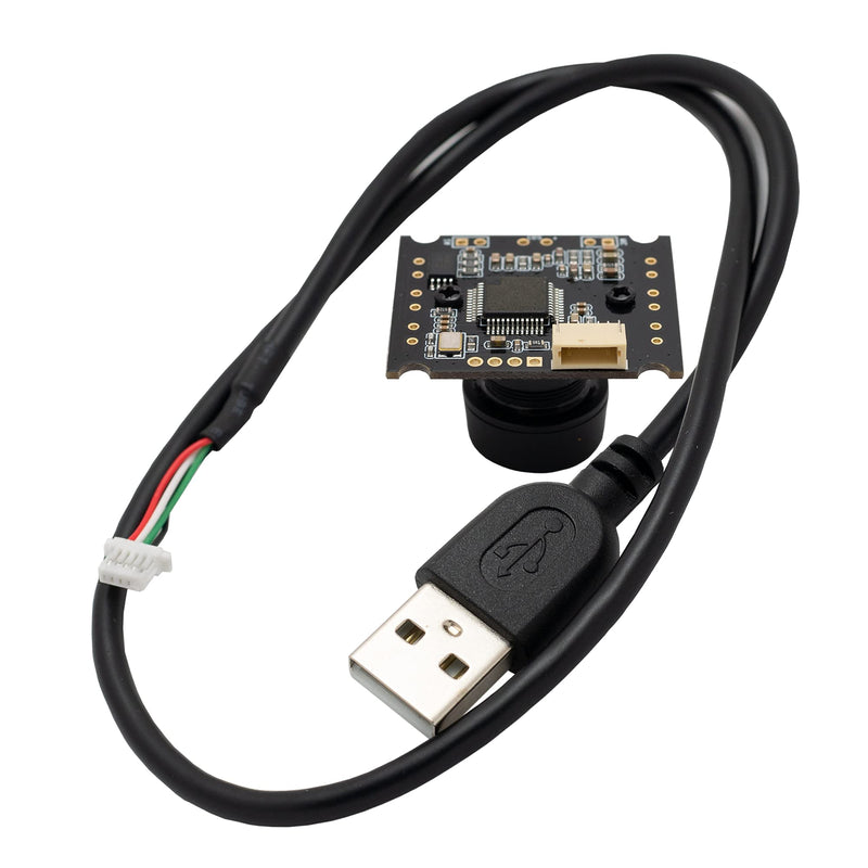 1080p USB Camera Module with Wide Angle- HD Hidden Mini Camera- USB Webcam, DIY, Windows, Linux,Raspberry, CMOS Sensor