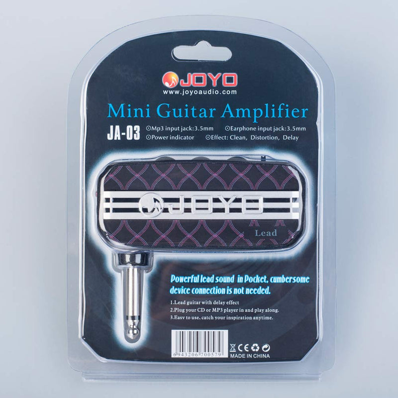 [AUSTRALIA] - JOYO JA-03 Metal Sound Pocket Guitar Headphone Amp Guitar Amplifier Mini Practice Amplifier with Batteries 