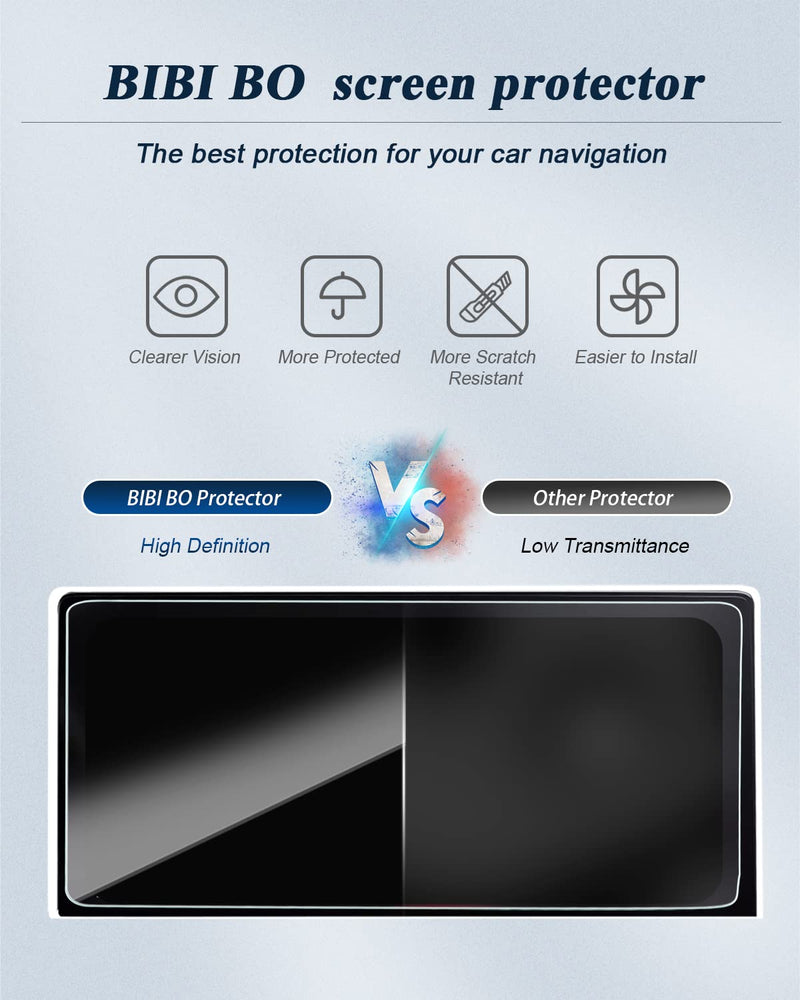 BIBIBO for 2023 Toyota Camry Screen Protector for 2023 2022 2021 2024 Toyota Camry (XSE, XLE, Hybrid XSE, Hybrid XLE) 9 Inch Infotainment Display 2023 Camry Color Screen Protector for Toyota Camry 2023 2022 Accessories 2023 Camry HD Transparent Scratch...