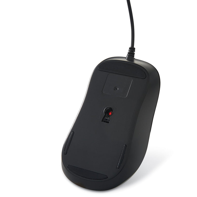 Verbatim Silent Corded Optical Mouse - Black