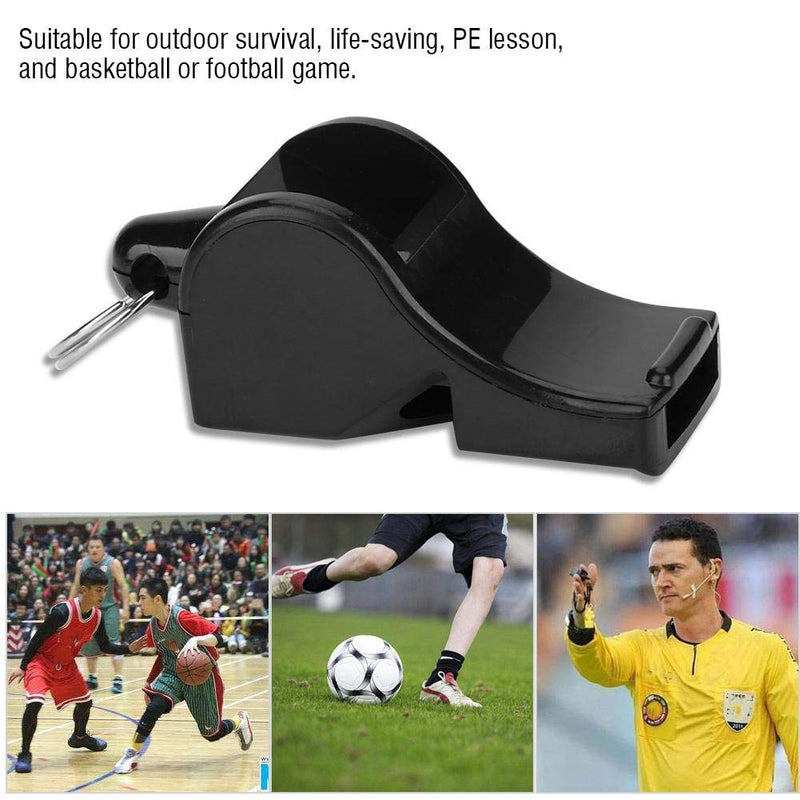 Referee Whistle with No Roll Ball Loud Crisp Sound Whistle for Children Outdoor Sports Accessory