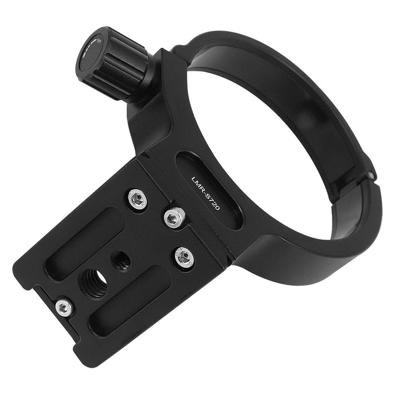 Haoge LMR-S720 Lens Collar Replacement Foot Tripod Mount Ring for Sony FE 70-200mm F4 G OSS SEL70200G Lens Built-in Arca Swiss Type Quick Release Plate