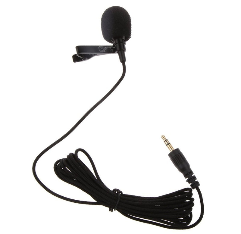 [AUSTRALIA] - PROFFESIONAL LAVALIER LAPEL CONDENSER MICROPHONE OMNIDIRECTIONAL MIC WITH EASY CLIP SYSTEM for IPHONE/IPAD/ANDROID/COMPUTER PERFECT FOR RECORDING YOUTUBE/PODCAST/VOICE NOTES 